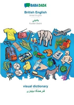 BABADADA, British English - Kurdish Badini (in arabic script), visual dictionary - visual dictionary (in arabic script)