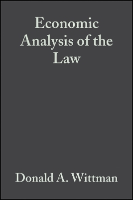 Economic Analysis of the Law: Selected Readings