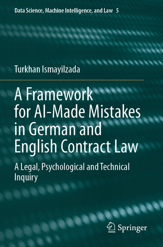 A Framework for AI-Made Mistakes in German and English Contract Law