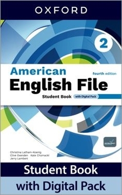 American English File fourth edition Level 2 Student Book with Digital Pack