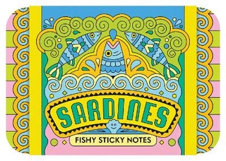 Sardines Fishy Sticky Notes
