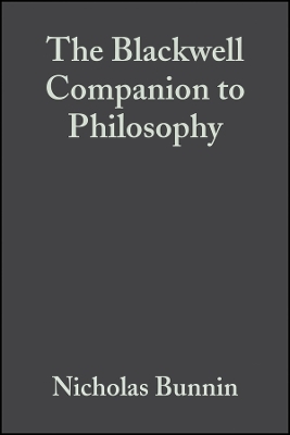 Blackwell Companion to Philosophy