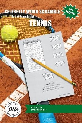 Celebrity Word Scramble Hall of Fame Series Tennis