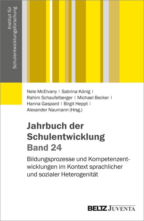 Jahrbuch der Schulentwicklung. Band 24 - 
