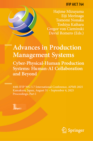 Advances in Production Management Systems. Cyber-Physical-Human Production Systems: Human-AI Collaboration and Beyond