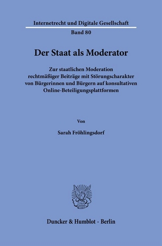 Der Staat als Moderator