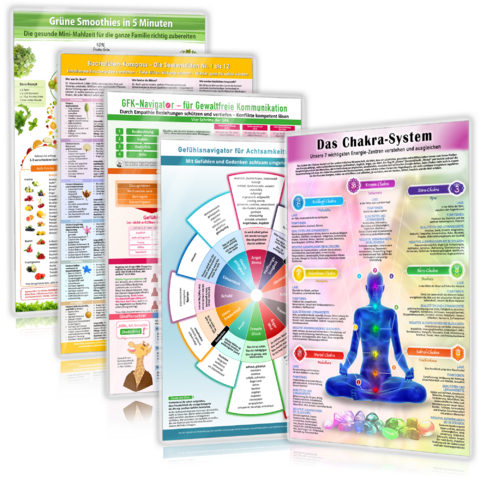 [5er Set] Das Leben im Einklang Set - Intuitiv leben mit der Kraft der Natur & alternativen Heilmethoden - Samuel Cremer, May Lynn Rose, Christian Schuhmacher