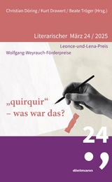 &bdquo;quirquir&ldquo; &ndash; was war das? - Rudi / Sandra Burkhardt, Johanna Carl, Carla Cerda, Charlotte Florack, Ozan Zakariya Keskinkılıç, Franziska Ostermann, Leo Pinke, Ana Tcheishvili, Liv Thastum, Lilith Tiefenbacher