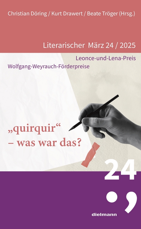 &bdquo;quirquir&ldquo; &ndash; was war das? - Rudi / Sandra Burkhardt, Johanna Carl, Carla Cerda, Charlotte Florack, Ozan Zakariya Keskinkılıç, Franziska Ostermann, Leo Pinke, Ana Tcheishvili, Liv Thastum, Lilith Tiefenbacher