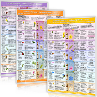 [3er Set] Das große Bachblüten-Komplett-Set — Alle 38 Bachblüten im Überblick