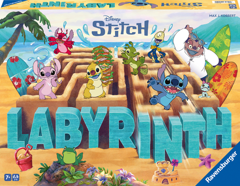 Stitch Labyrinth - Gesellschaftsspiel & Brettspiel ab 7 Jahre - Max J. Kobbert