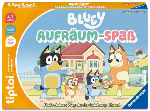 tiptoi&reg; Bluey Aufr&auml;um-Spa&szlig; - ab 4 Jahre