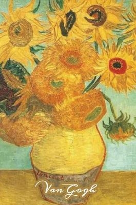 Vase with Twelve Sunflowers Van Gogh Note Book