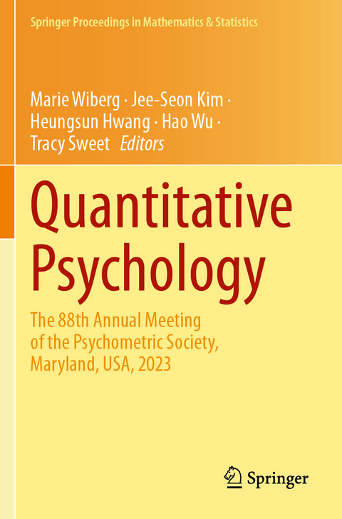 Quantitative Psychology - Marie Wiberg, Jee-Seon Kim