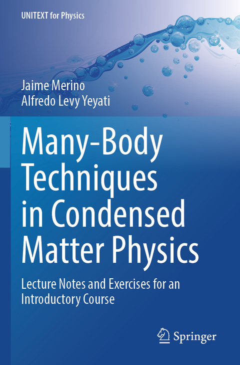 Many-Body Techniques in Condensed Matter Physics - Jaime Merino, Alfredo Levy Yeyati