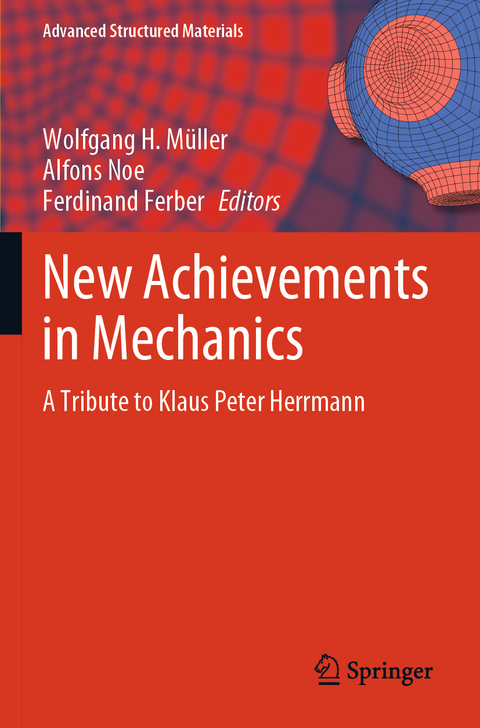 New Achievements in Mechanics - 