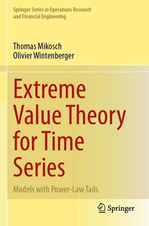 Extreme Value Theory for Time Series - Thomas Mikosch, Olivier Wintenberger