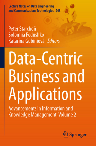 Data-Centric Business and Applications