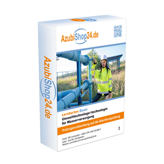 Lernkarten Umwelttechnologe für Wasserversorgung