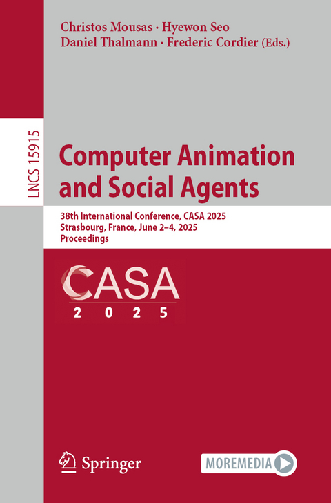 Computer Animation and Social Agents - 