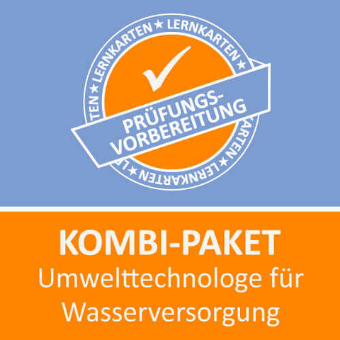 Kombi-Paket Umwelttechnologe f&uuml;r Wasserversorgung - Lernkarten - Jennifer Christiansen