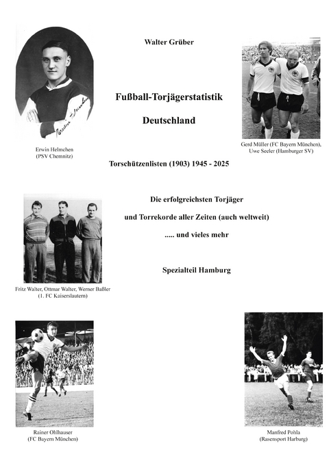 Fußball-Torjägerstatistik Deutschland - Walter Grüber