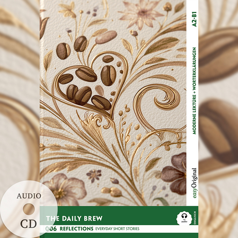 The Daily Brew - Reflections: 10 Everyday Short Stories vol. 006 - A2-B1 (+ Audio-CD) - Mabel Kemp