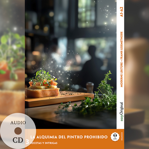 La Alquimia del Pintxo Prohibido - Spanische Krimi-Lekt&uuml;re A1-A2 (+ Audio-CD) - Elena Vallejo