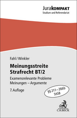 Meinungsstreite Strafrecht BT/2 - Fahl, Christian; Winkler, Klaus
