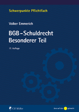 BGB-Schuldrecht Besonderer Teil - Emmerich, Volker