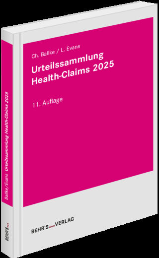Urteilssammlung Health-Claims 2025