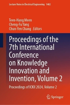 Proceedings of the 7th International Conference on Knowledge Innovation and Invention, Volume 2