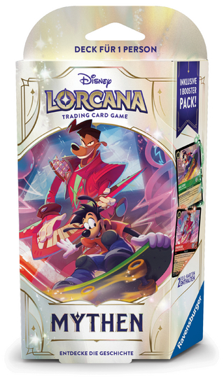 Disney Lorcana TCG: Mythen - Einzelspieler Deck Smaragd und Rubin (Deutsch)