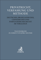 Privatrecht, Verfassung und Methode - 