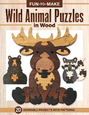 Fun to Make Wild Animal Puzzles in Wood