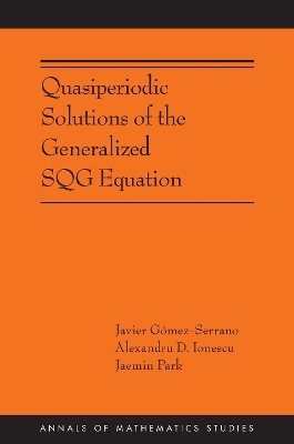 Quasiperiodic Solutions of the Generalized SQG Equation
