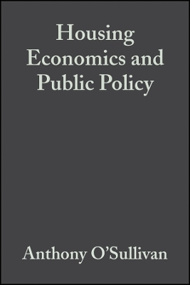 Housing Economics and Public Policy