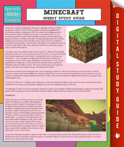 Minecraft Speedy Study Guide (Speedy Study Guide) - Speedy Publishing
