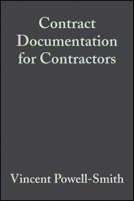 Contract Documentation for Contractors 3e - V Powell–Smith