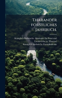 Tharander forstliches Jahrbuch. - 