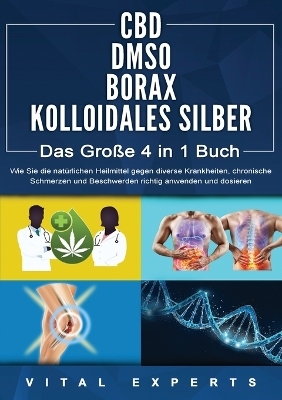 CBD DMSO BORAX KOLLOIDALES SILBER - Das Gro&szlig;e 4 in 1 Buch - Vital Experts
