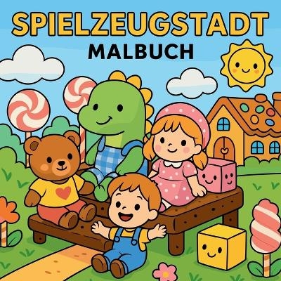 Spielzeugstadt - Malbuch - Chris Martin
