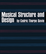 Musical Structure and Design - Cedric T. Davie