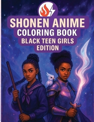 Shonen Anime Coloring Book - N D Jones