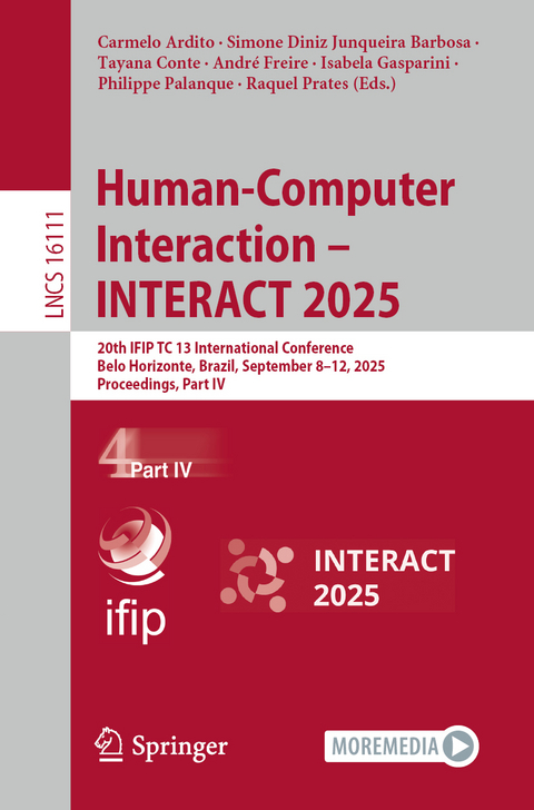 Human-Computer Interaction – INTERACT 2025 - 