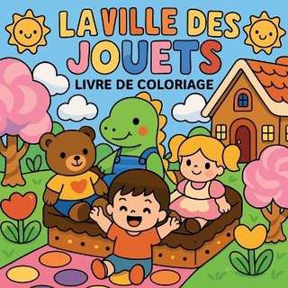 La ville des jouets - Livre de coloriage