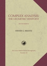 Complex Analysis - Krantz, Steven G.