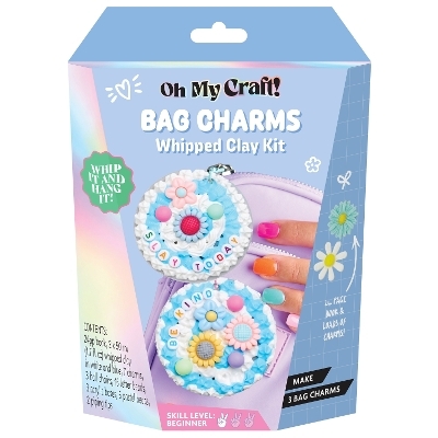 OMC! Bag Charms Whipped Clay Kit - Hinkler Pty Ltd