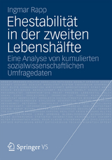 Ehestabilit&auml;t in der zweiten Lebensh&auml;lfte - Ingmar Rapp
