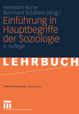 Einf&uuml;hrung in Hauptbegriffe der Soziologie - 